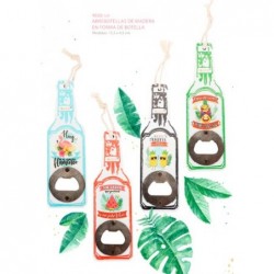 ABREBOTELLAS DE MADERA EN...