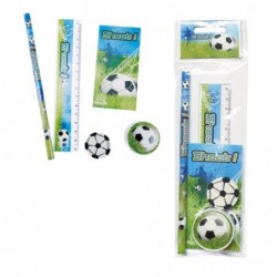SET 5 PCS PAPELERÍA FÚTBOL...