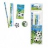 SET 5 PCS PAPELERÍA FÚTBOL DE REGALO