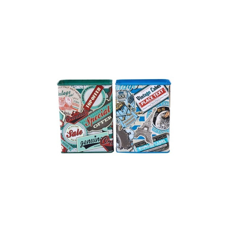 HUCHA RETRO JUVENIL DE METAL SUR