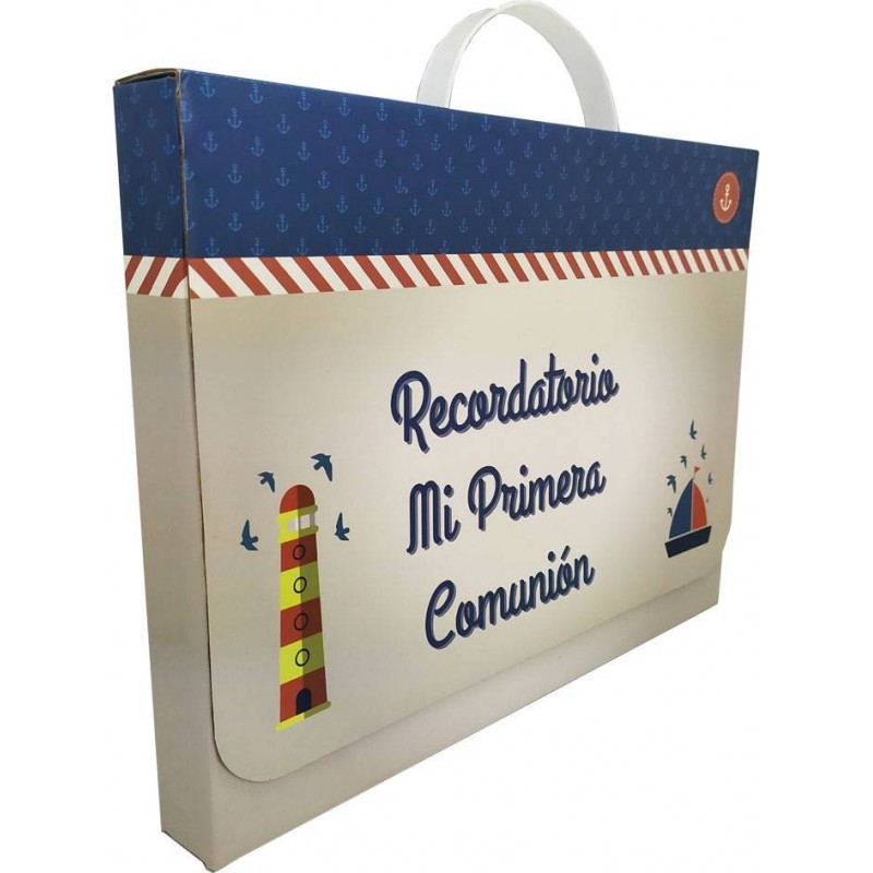 LIBRO COMUNIÓN  EN CAJA DE REGALO NIÑO