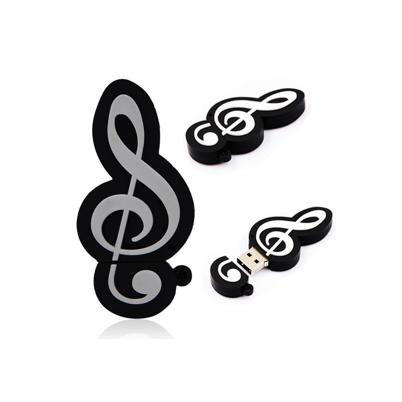 MEMORIA USB NOTA MUSICAL 8GB