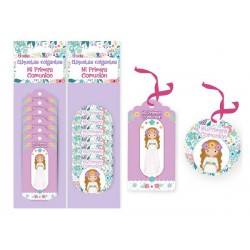 LOTE 6 ETIQUETAS COLGANTES...