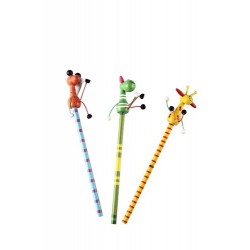 LÁPIZ DE MADERA "NEW ANIMALS"