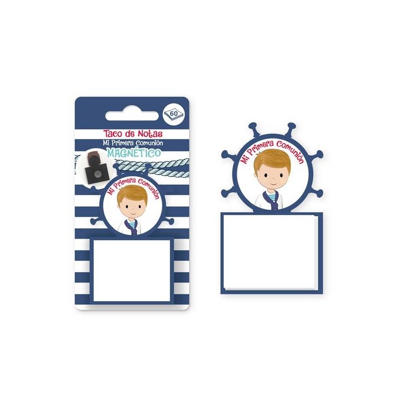 TACO DE NOTAS IMÁN MI PRIMERA COMUNIÓN