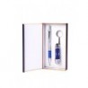 SET BOLIGRAFO + LLAVERO LINTERNA EN CAJA AZUL