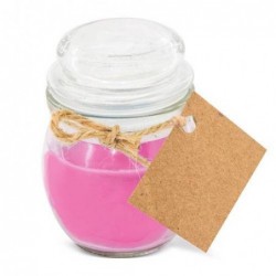VELA AROMÁTICA ROSA EN...