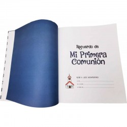 MALETÍN MÁS LIBRO FIRMAS MI PRIMERA COMUNIÓN NIÑO