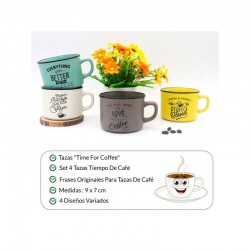 TAZA "TIME FOR COFFEE"