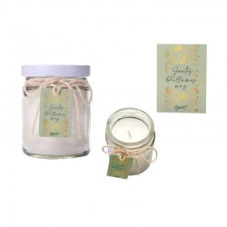 LOTE 12 VELAS TARRO CRISTAL JUNTOS BRILLAMOS MÁS