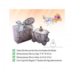 VELA CARROZA NOVIOS