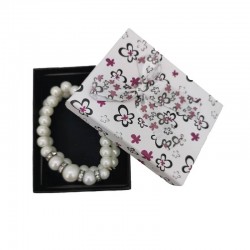PULSERA PERLAS "WOMAN" EN CAJA DE REGALO