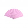 ABANICO DE TELA Y PVC VARIOS COLORES A ELEGIR PRESENTADO EN CAJA