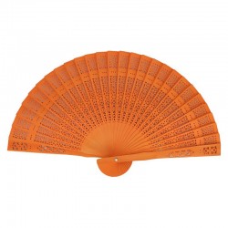 ABANICO DE MADERA CALADO SURTIDO