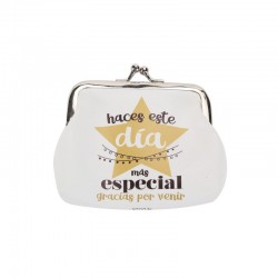 MONEDERO "GRACIAS POR VENIR"