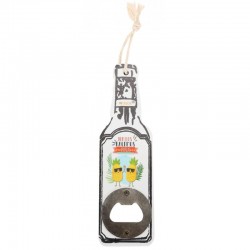 ABREBOTELLAS DE MADERA EN FORMA DE BOTELLA