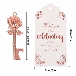 SET 10 ABREBOTELLAS VINTAGE + TARJETA CELEBRATING