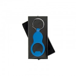 LLAVERO ABREBOTELLAS ALUMINIO EN CAJA