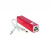 POWER BANK USB METALIZADO 2200 mAh