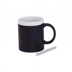 TAZA PIZARRA CERAMICA EN CAJITA INDIVIDUAL