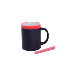 TAZA PIZARRA CERAMICA EN CAJITA INDIVIDUAL