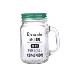 JARRA CRISTAL CON CAÑA "RECUERDO MOLÓN"