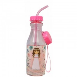 BOTELLA PVC COMUNIÓN NIÑA 500 ML