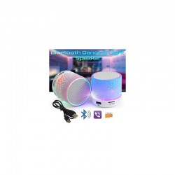 MINI ALTAVOZ BLUETOOTH CON LUZ LED+RADIO+USB