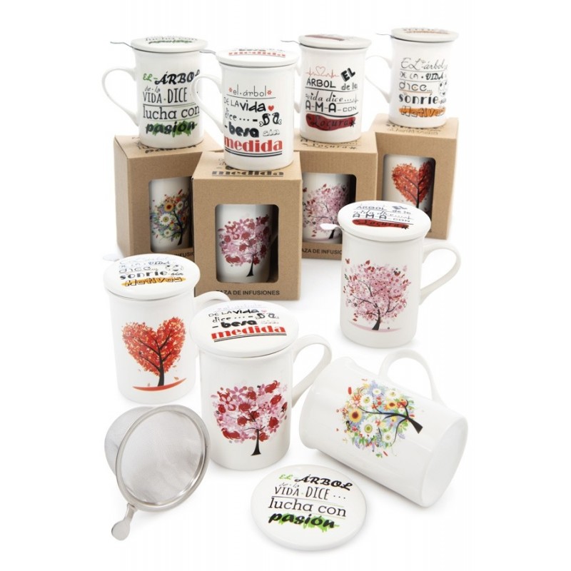TAZA INFUSIONES ÁRBOL DE LA VIDA