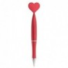 BOLÍGRAFO CORAZÓN METALIZADO ROJO