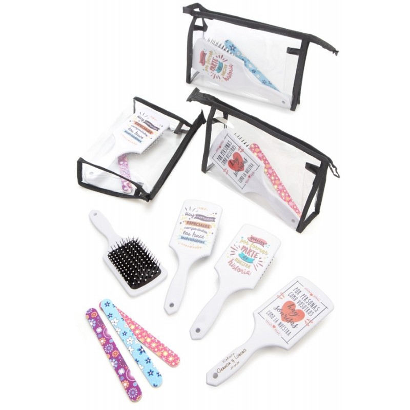 NECESER CON LIMA Y CEPILLO FRASES