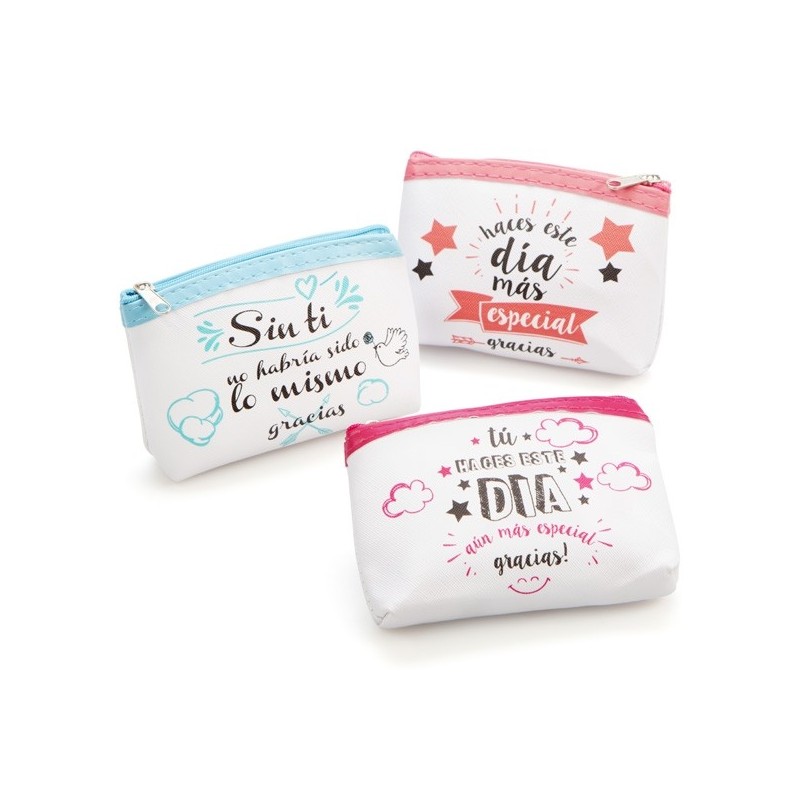 MONEDERO FRASE GRACIAS