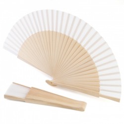 ABANICO MADERA NATURAL