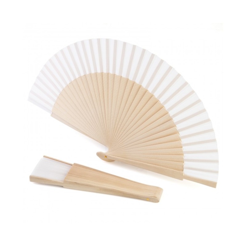 ABANICO MADERA NATURAL