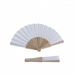 ABANICO MADERA NATURAL