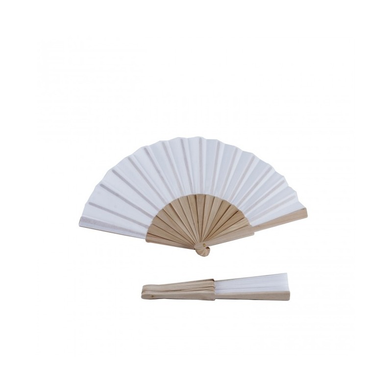 ABANICO MADERA NATURAL