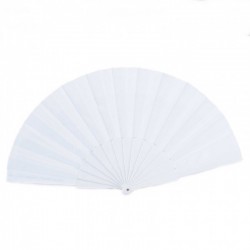 ABANICO BLANCO PLÁSTICO