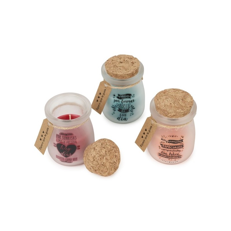 VELA GLASEADA FRASES