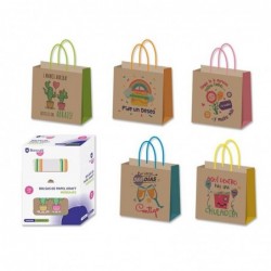 BOLSA KRAFT MENSAJES