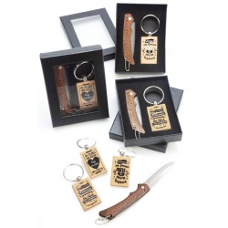 SET NAVAJA Y LLAVERO FRASES