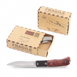 NAVAJA MADERA EN CAJA POSTAL