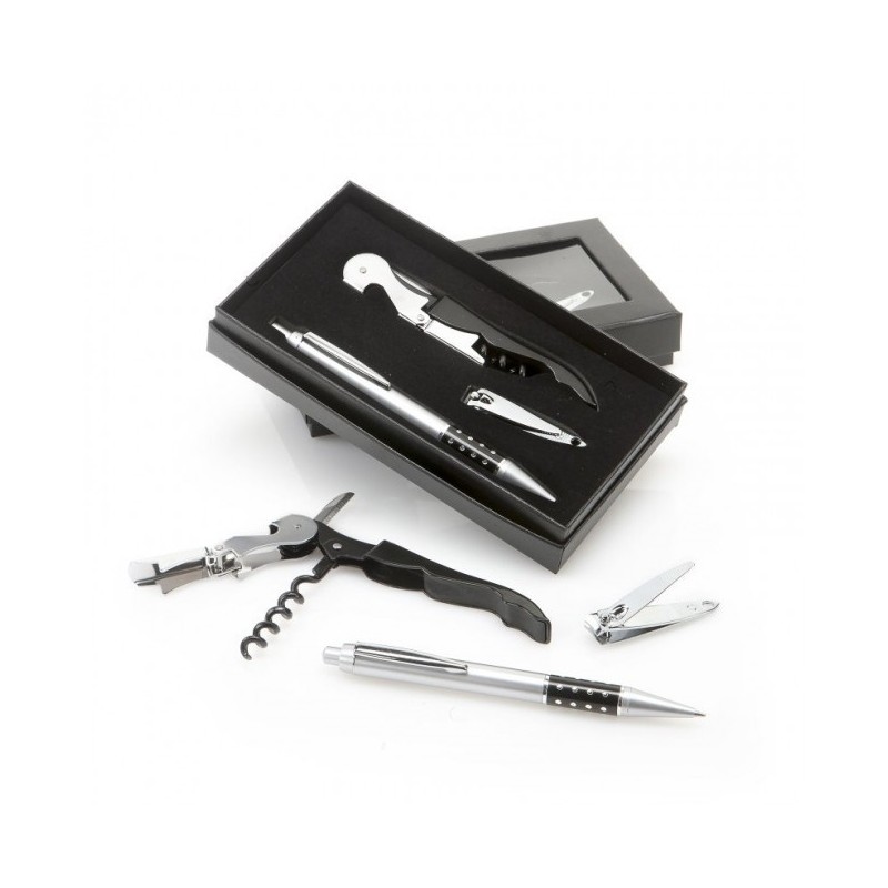 SET BOLI + CORTAUÑAS + SACACORCHOS