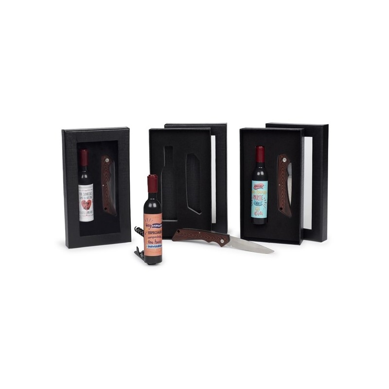 SET NAVAJA Y SACACORCHOS FRASES