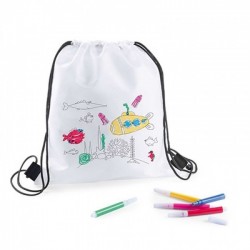 MOCHILA PARA COLOREAR