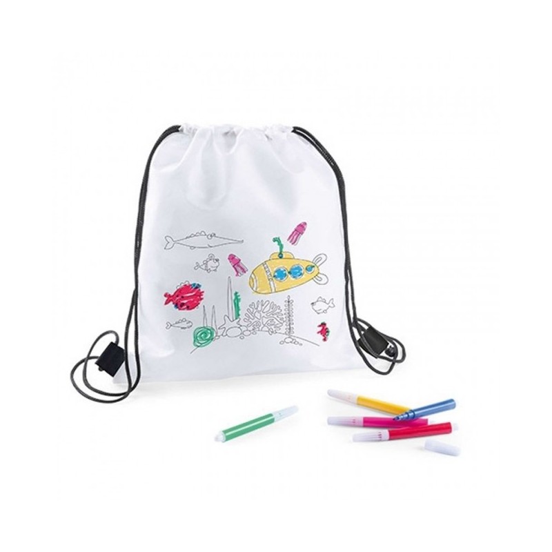 MOCHILA PARA COLOREAR