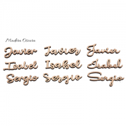 MARCASITIOS MADERA OSCURA