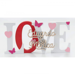 DECORACIÓN "LOVE" MADERA...