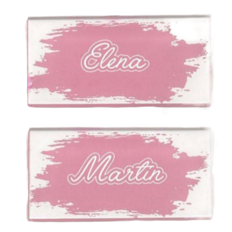 MARCASITIOS METACRILATO TRANSPARENTE