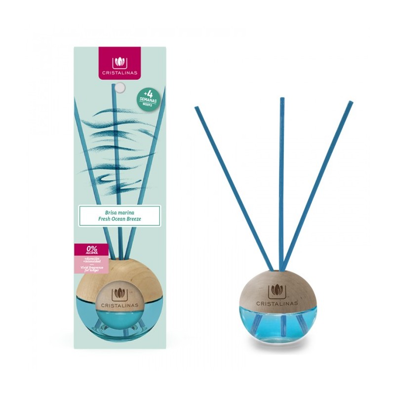 MIKADO CRISTALINAS ESFERA 20ML. BRISA MARINA