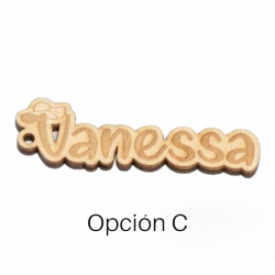 MARCASITIOS LLAVERO MADERA